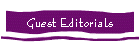 Guest Editorials